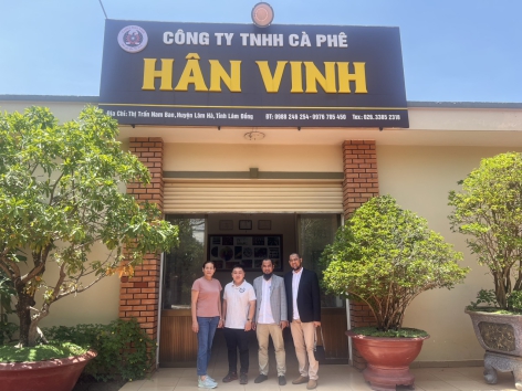 Công Ty TNHH Cà Phê HÂN VINH đã chọn Văn Phòng Chứng Nhận HALAL MEDINA UZK