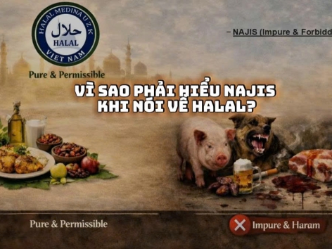 Najis và vai trò then chốt của nó trong Halal.