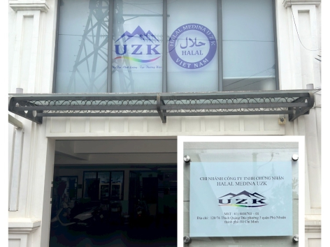 Chi nhánh mới của Công Ty TNHH Chứng Nhận Halal Medina UZK
