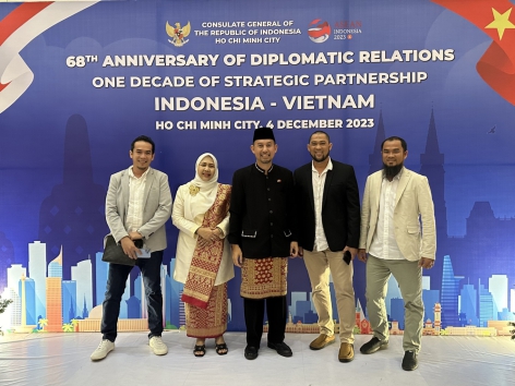 VINH DỰ THAM GIA TIỆC KỈ NIỆM 68 NĂM QUAN HỆ VIỆT NAM - INDONESIA